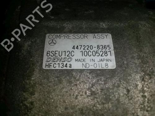 AC compressor MERCEDES-BENZ A-CLASS (W168) A 210 (168.035, 168.135) | BP15700621M34 