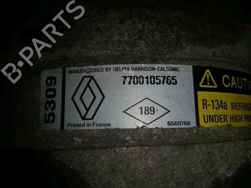 AC compressor RENAULT SCÉNIC I MPV (JA0/1_, FA0_) 1.9 dCi (JA05, JA1F) | BP15703992M34 