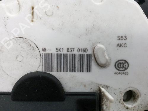 Front right lock VW GOLF VII (5G1, BQ1, BE1, BE2) 1.6 TDI | BP23213893C97 