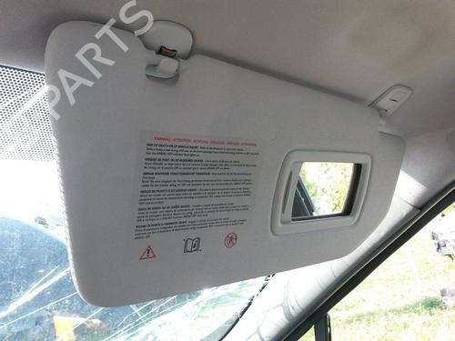 Used Right sun visor RENAULT SCÉNIC III (JZ0/1_) 1.5 dCi (110 hp) 19489303