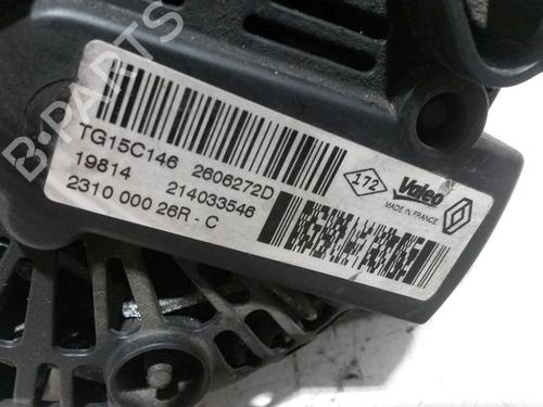 Alternator RENAULT KANGOO / GRAND KANGOO II (KW0/1_) 1.5 dCi 90 (KW05, KW08, KW0G, KW11) | BP29361202M7 