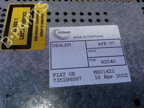 Radio FIAT STILO (192_) 1.9 JTD (192_XE1A) | BP15705948E6 