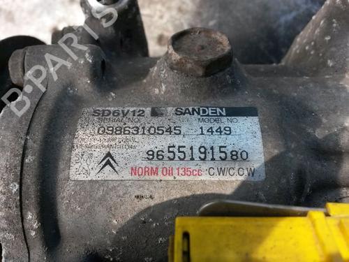 AC compressor PEUGEOT 206 SW (2E/K) 1.4 HDi | BP15706972M34 
