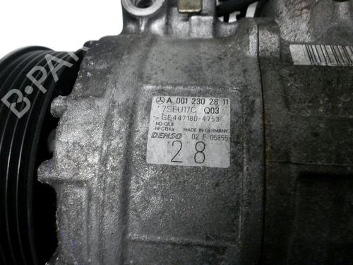 AC compressor MERCEDES-BENZ M-CLASS (W163) ML 270 CDI (163.113) | BP16362131M34 