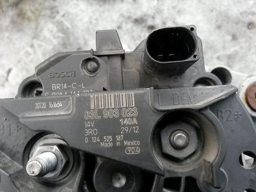 Alternator VW GOLF VI Variant (AJ5) 1.6 TDI | BP15706652M7 