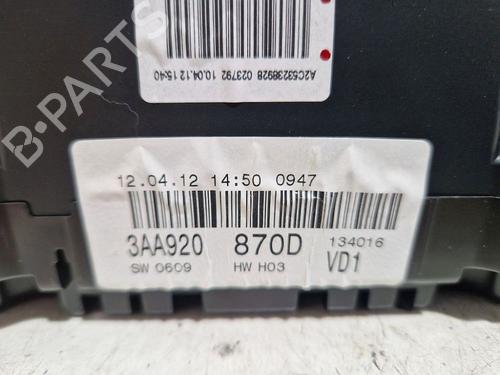 Instrument cluster VW PASSAT B7 Variant (365) 1.6 TDI | BP33906363C47 - Image 2