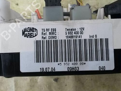 Climate control PEUGEOT 307 (3A/C) 2.0 HDi 90 | BP15699859I5 