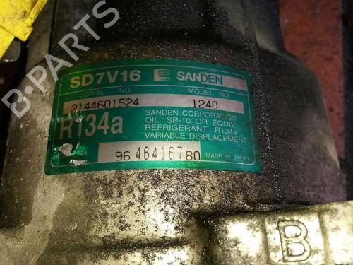 AC compressor CITROËN BERLINGO / BERLINGO FIRST Box Body/MPV (M_) 2.0 HDI 90 (MBRHY, MCRHY) | BP16818220M34 