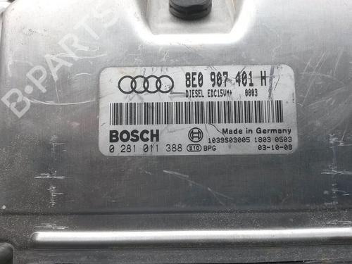Engine control unit (ECU) AUDI A4 B6 (8E2) 2.5 TDI | BP15704017M57 