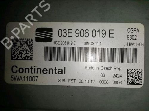 Engine control unit (ECU) SEAT IBIZA IV (6J5, 6P1) 1.2 | BP27670532M57 