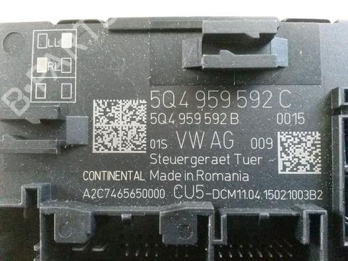 Computer SKODA OCTAVIA III Combi (5E5, 5E6) 1.2 TSI (86 hp) 29316803