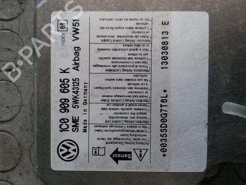 Kollisjonspute styreenhet VW POLO IV (9N_, 9A_) 1.4 16V | BP30640038M53