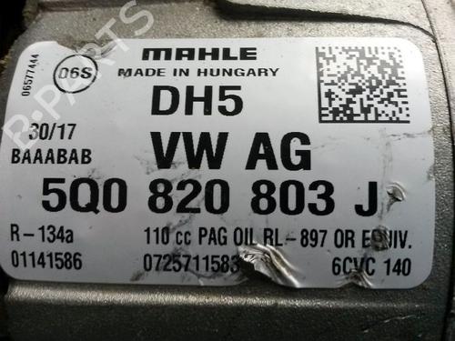 AC compressor VW CADDY IV Box Body/MPV (SAA, SAH) 2.0 TDI | BP15700333M34 