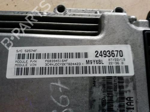 Engine control unit (ECU) JEEP COMPASS (MP, M6, MV, M7) 2.0 CRD 4x4 | BP25838338M57 