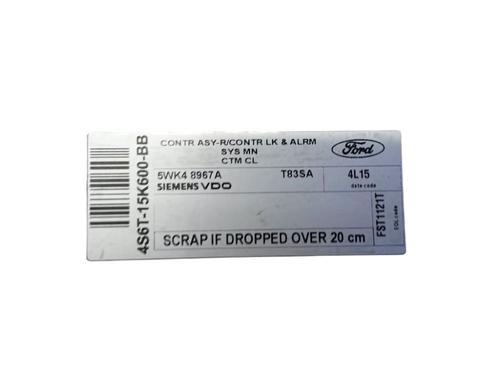 Electronic module FORD FIESTA V (JH_, JD_) 1.3 | BP15795026M83 