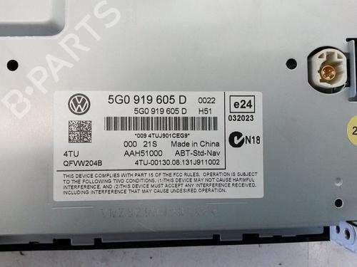 Display monitor VW GOLF VII (5G1, BQ1, BE1, BE2) 1.6 TDI | BP23202148C48 