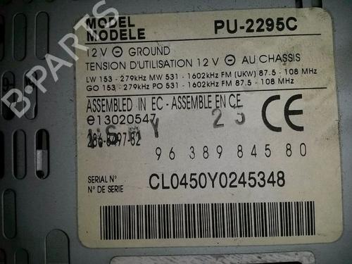Radio CITROËN XSARA Break (N2) 2.0 HDI 90 | BP15702321E6 