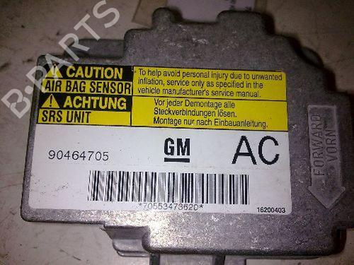 Kollisjonspute styreenhet OPEL VECTRA B (J96) 2.0 i 16V (F19) (136 hp) 15695899