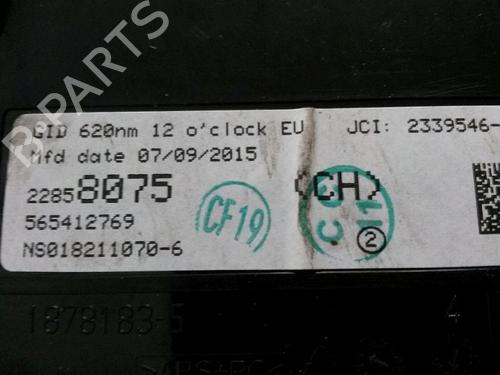 Display monitor OPEL MERIVA B MPV (S10) 1.4 (75) | BP15705586C48 