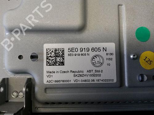 Radio SKODA OCTAVIA III Combi (5E5, 5E6) 1.6 TDI | BP18154601E6