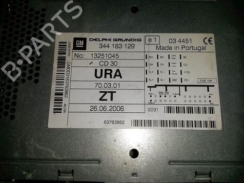 Radio OPEL ASTRA H Estate (A04) 1.9 CDTI (L35) | BP15701851E6 