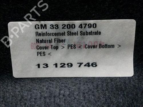 Rear parcel shelf OPEL ASTRA H (A04) 1.7 CDTI (L48) | BP15708305C85 