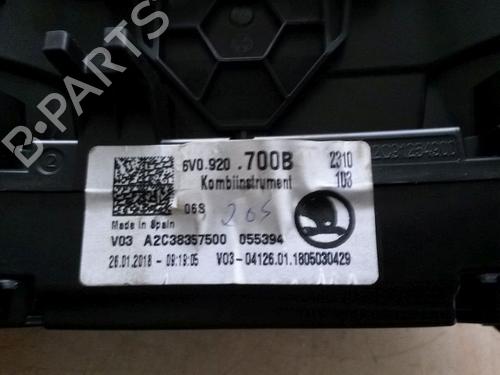 Display monitor SKODA FABIA III (NJ3) 1.0 | BP15705976C48 