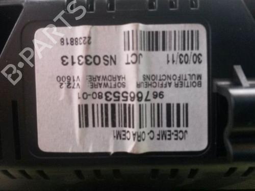 Display monitor PEUGEOT 207 (WA_, WC_) 1.4 | BP15698933C48 