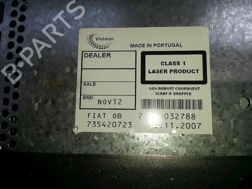 Bilradio FIAT STILO Multi Wagon (192_) 1.9 D | BP15702975E6 
