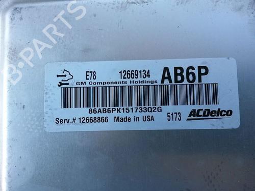 Computer motormanagement OPEL MERIVA B MPV (S10) 1.4 (75) | BP25838224M57 