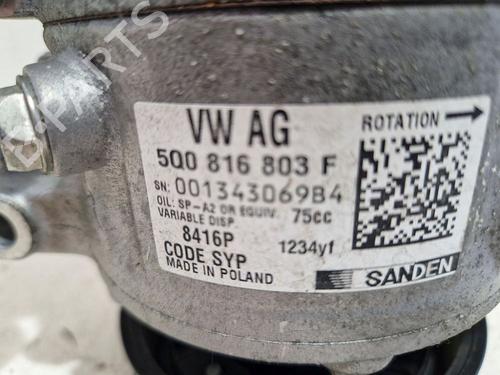 AC compressor VW T-CROSS (C11, D31) 1.0 TSi | BP38000669M34 - Image 2