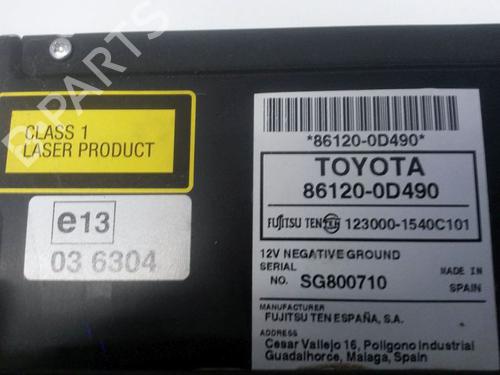 Radio TOYOTA YARIS (_P9_) 1.0 VVT-i (KSP90_, KSP90R) | BP15709977E6 
