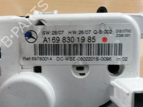 Climate control MERCEDES-BENZ A-CLASS (W169) A 150 (169.031, 169.331) | BP15698988I5 