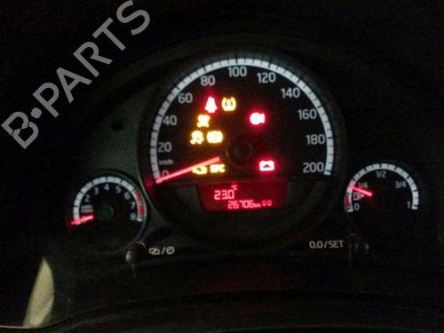 Display monitor VW UP! (121, 122, BL1, BL2, BL3, 123) 1.0 | BP15701428C48 