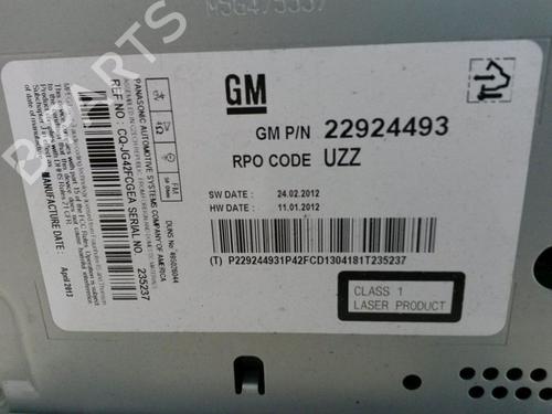 Radio OPEL INSIGNIA A (G09) 2.0 CDTI (68) | BP26648932E6 