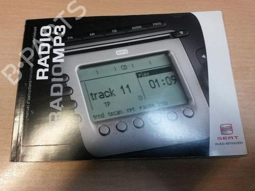 Radio SEAT ALTEA (5P1) 1.4 16V | BP15700678E6 