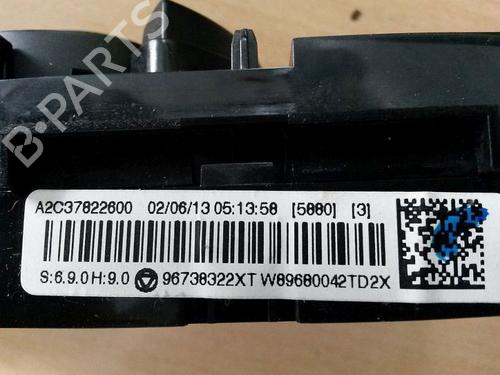 Climate control PEUGEOT 3008 I MPV (0U_) 1.6 HDi | BP15703115I5 