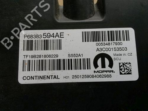 Control unit JEEP COMPASS (MP, M6, MV, M7) 2.0 CRD 4x4 | BP25838312M11 