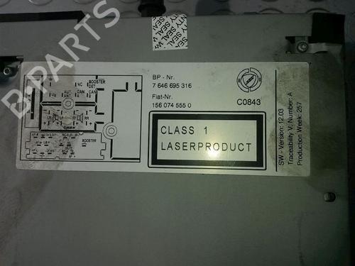 Bilradio ALFA ROMEO 147 (937_) 1.9 JTDM 8V (937.AXD1A, 937.AXU1A, 937.BXU1A) | BP15702521E6 