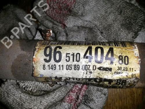 Right front driveshaft PEUGEOT 207 (WA_, WC_) 1.4 | BP27670501M39 