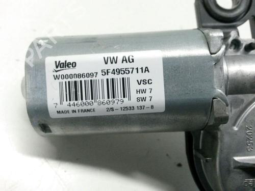 Rear wiper motor SKODA RAPID Spaceback (NH1) 1.2 TSI | BP17146858M102 