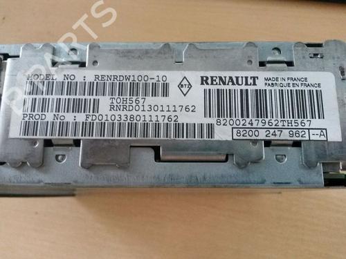 Radio RENAULT LAGUNA II Grandtour (KG0/1_) 1.9 dCi (KG0G) | BP15700042E6 