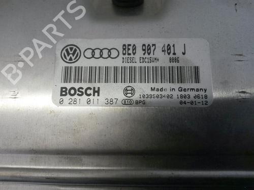Engine control unit (ECU) AUDI A6 C5 Avant (4B5) 2.5 TDI quattro | BP15709899M57 