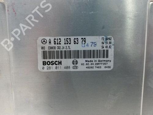 Computer motormanagement MERCEDES-BENZ M-CLASS (W163) ML 270 CDI (163.113) | BP16212115M57 