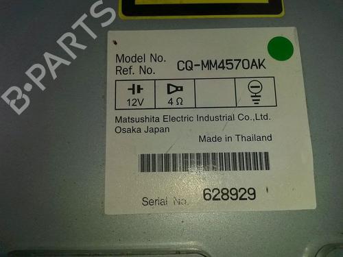 Radio MAZDA 6 Saloon (GG) 2.0 DI (GG14) | BP27670551E6 
