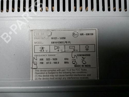 Radio HYUNDAI i20 I (PB, PBT) 1.2 | BP15708067E6 