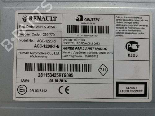 Radio RENAULT KANGOO / GRAND KANGOO II (KW0/1_) 1.5 dCi 90 (KW05, KW08, KW0G, KW11) | BP27287305E6 
