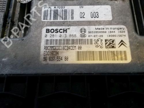 Engine control unit (ECU) PEUGEOT 207 SW (WK_) 1.6 HDi | BP30640096M57 - Image 3