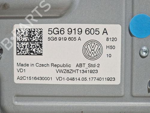 Display monitor VW GOLF VII (5G1, BQ1, BE1, BE2) 1.0 TSI | BP30628864C48