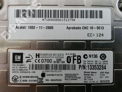 Control unit OPEL INSIGNIA A (G09) 2.0 CDTI (68) | BP28516509M11 